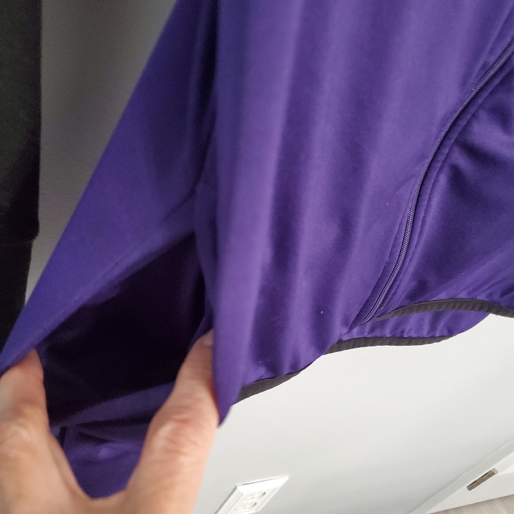 Fanatics Woman's Purple & Black Baltimore Ravens Zip-Up Hoodie Sz M Activewear - Picture 8 of 15